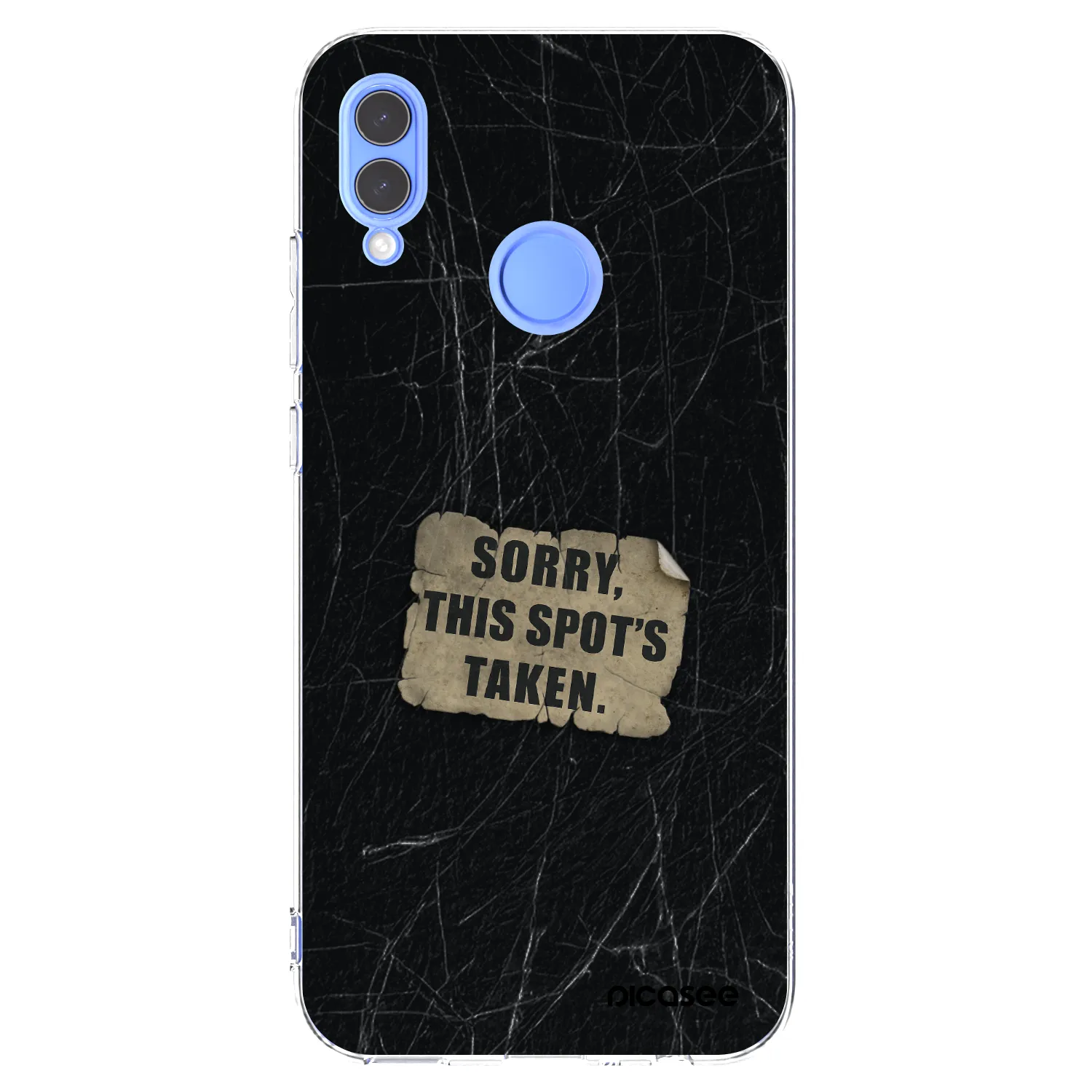 Picasee silikonový průhledný obal pro Honor 10 Lite - SORRY