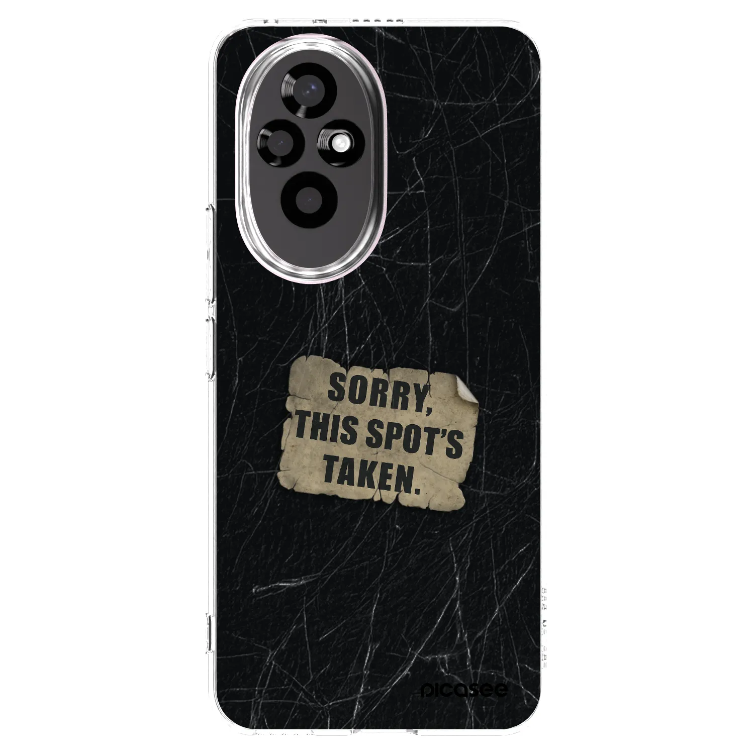 Picasee silikonový průhledný obal pro Honor 200 Pro 5G - SORRY