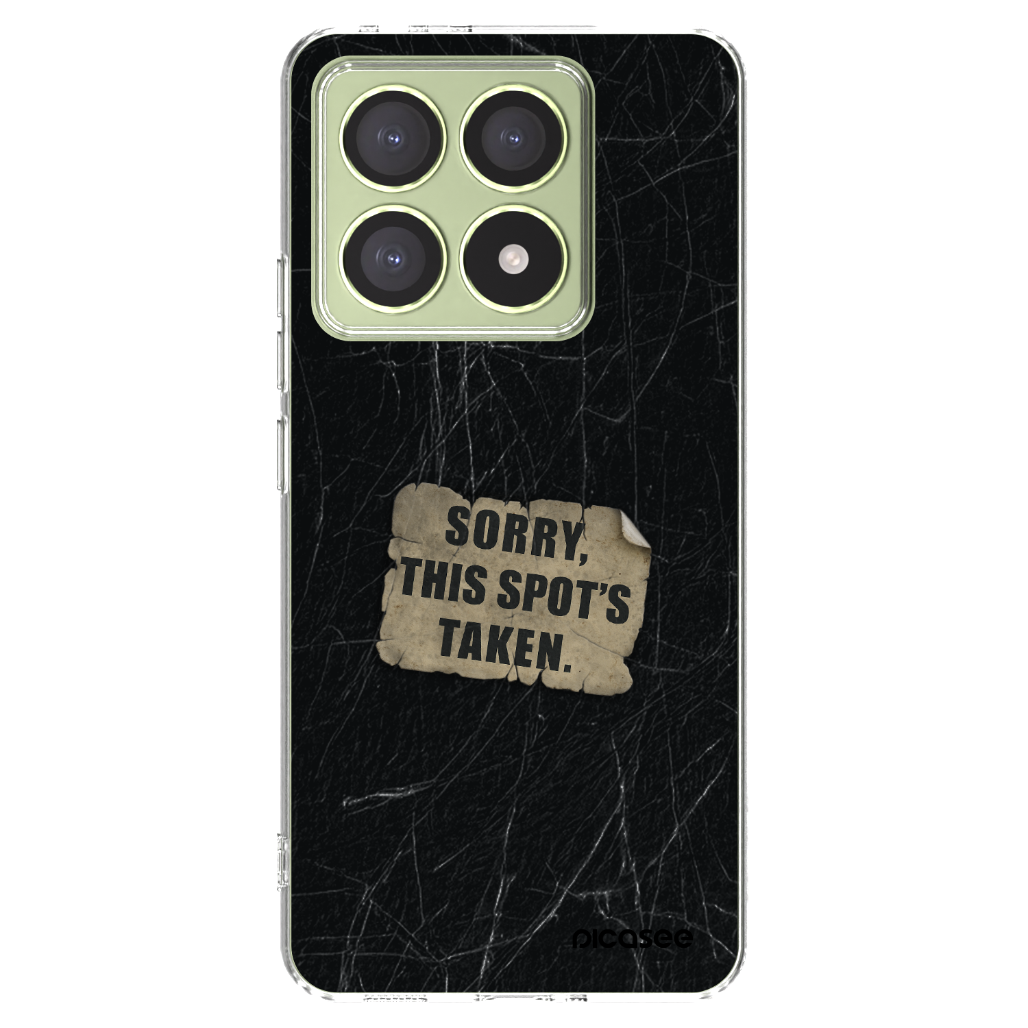 Picasee silikonový průhledný obal pro Xiaomi 14T - SORRY