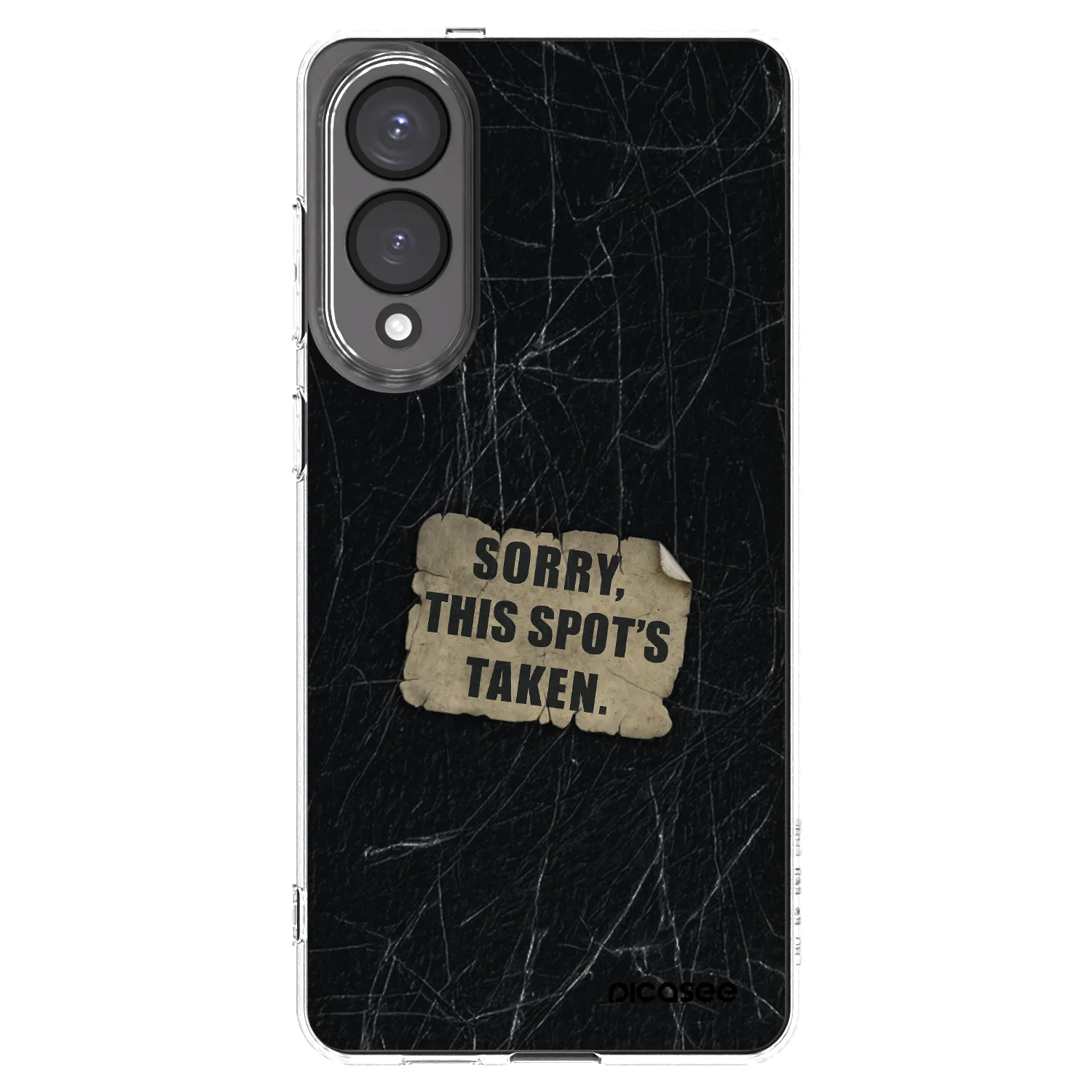 Picasee silikonový průhledný obal pro Samsung Galaxy S25 Edge 5G - SORRY