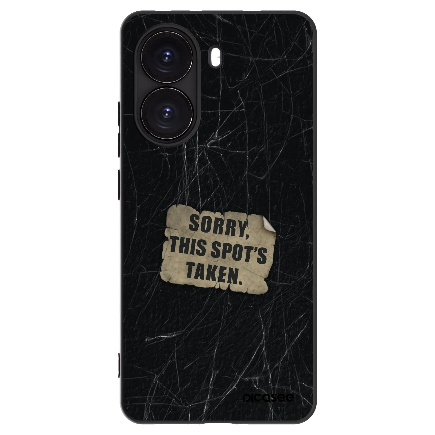 Picasee silikonový černý obal pro Xiaomi Poco X7 Pro 5G - SORRY