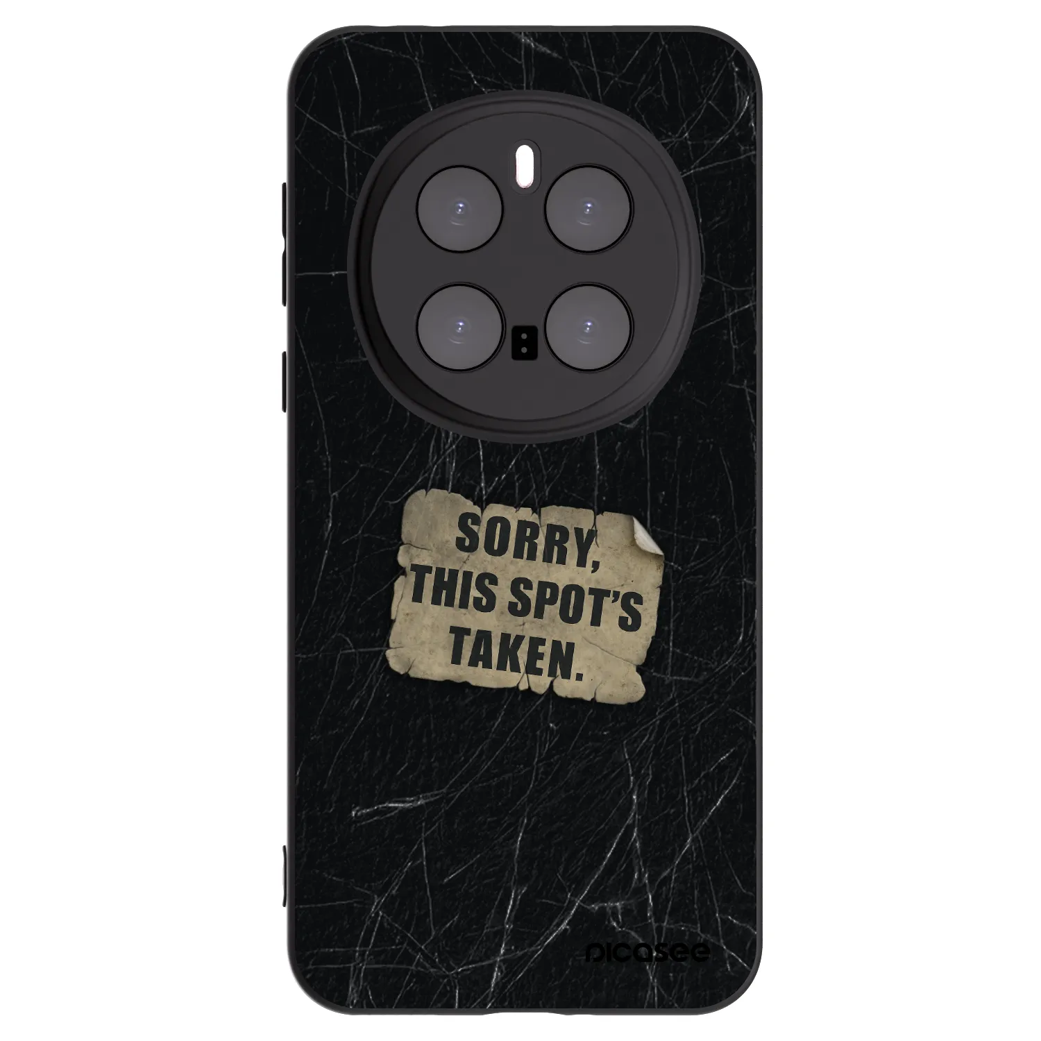 Picasee silikonový černý obal pro Honor Magic7 Pro 5G - SORRY