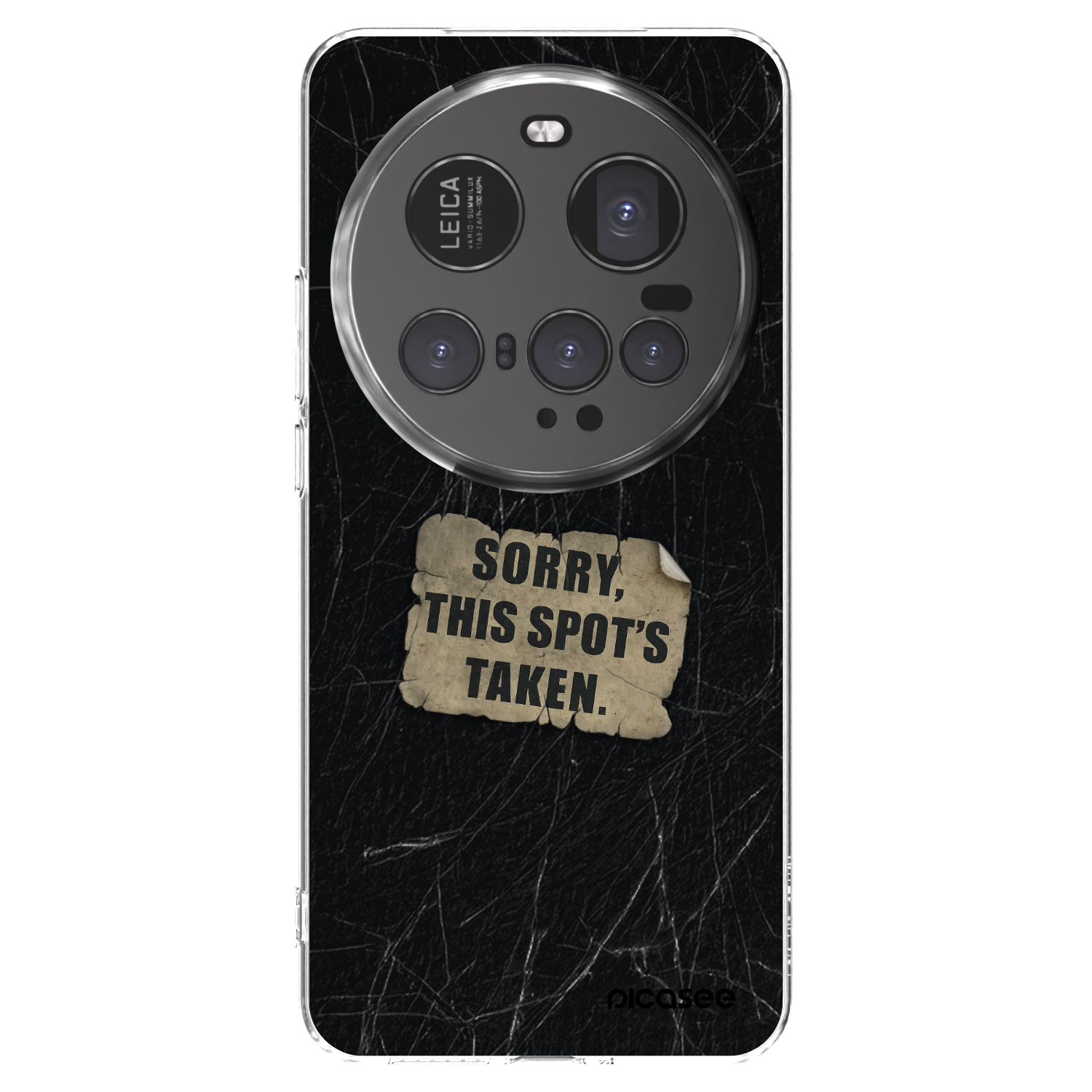 Picasee silikonový průhledný obal pro Xiaomi 15 Ultra - SORRY