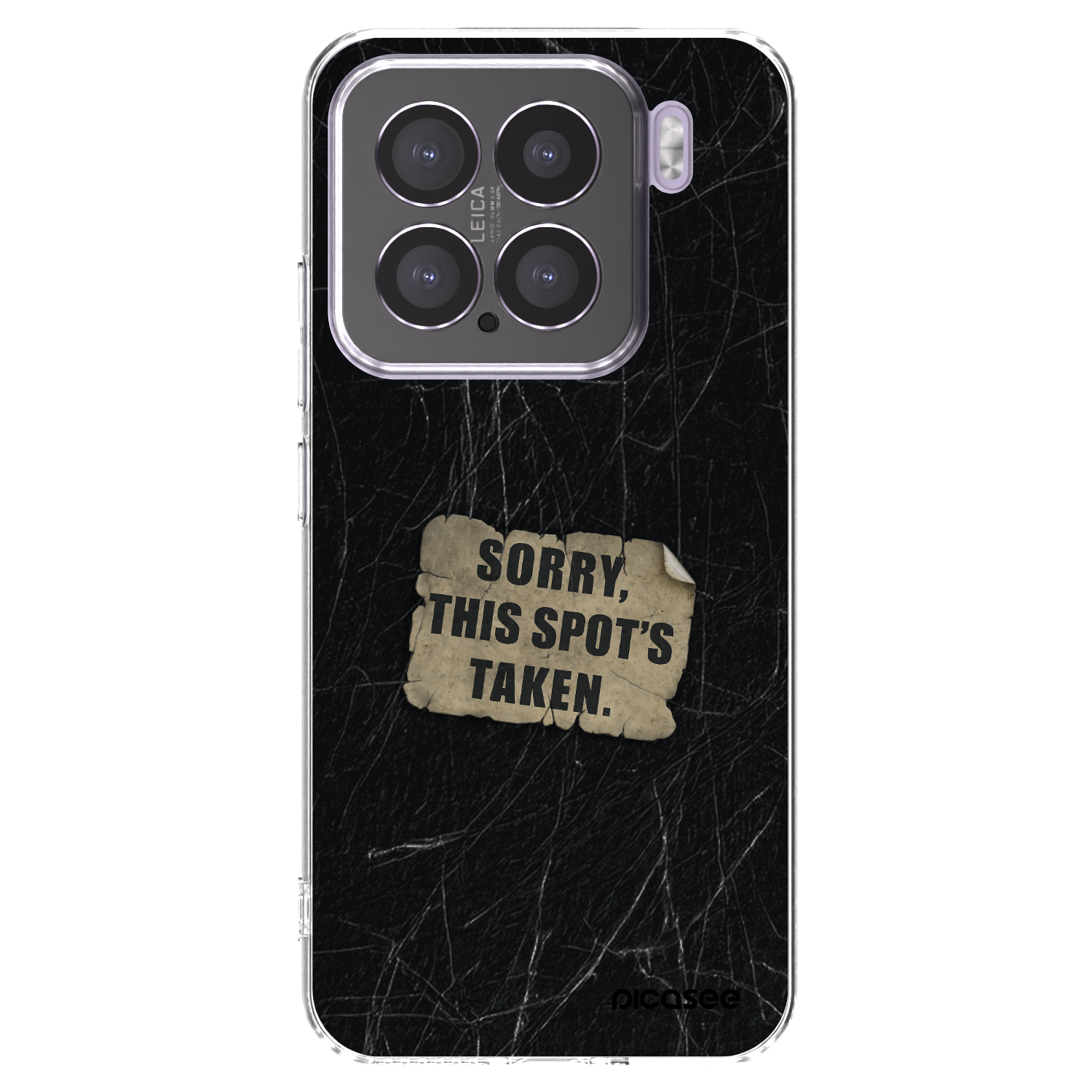 Picasee silikonový průhledný obal pro Xiaomi 15 - SORRY