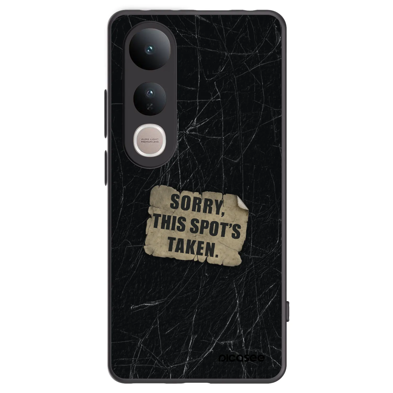 Picasee silikonový černý obal pro Vivo V50 Lite 5G - SORRY