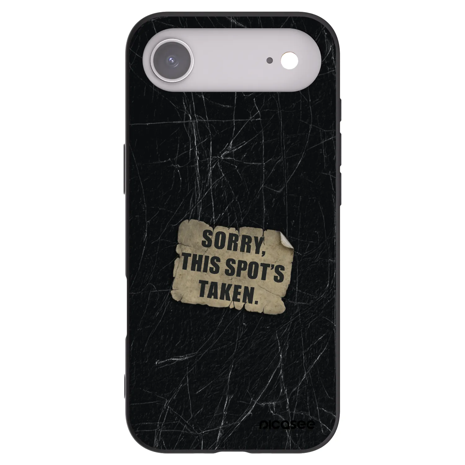 Picasee silikonový černý obal pro Apple iPhone Air - SORRY