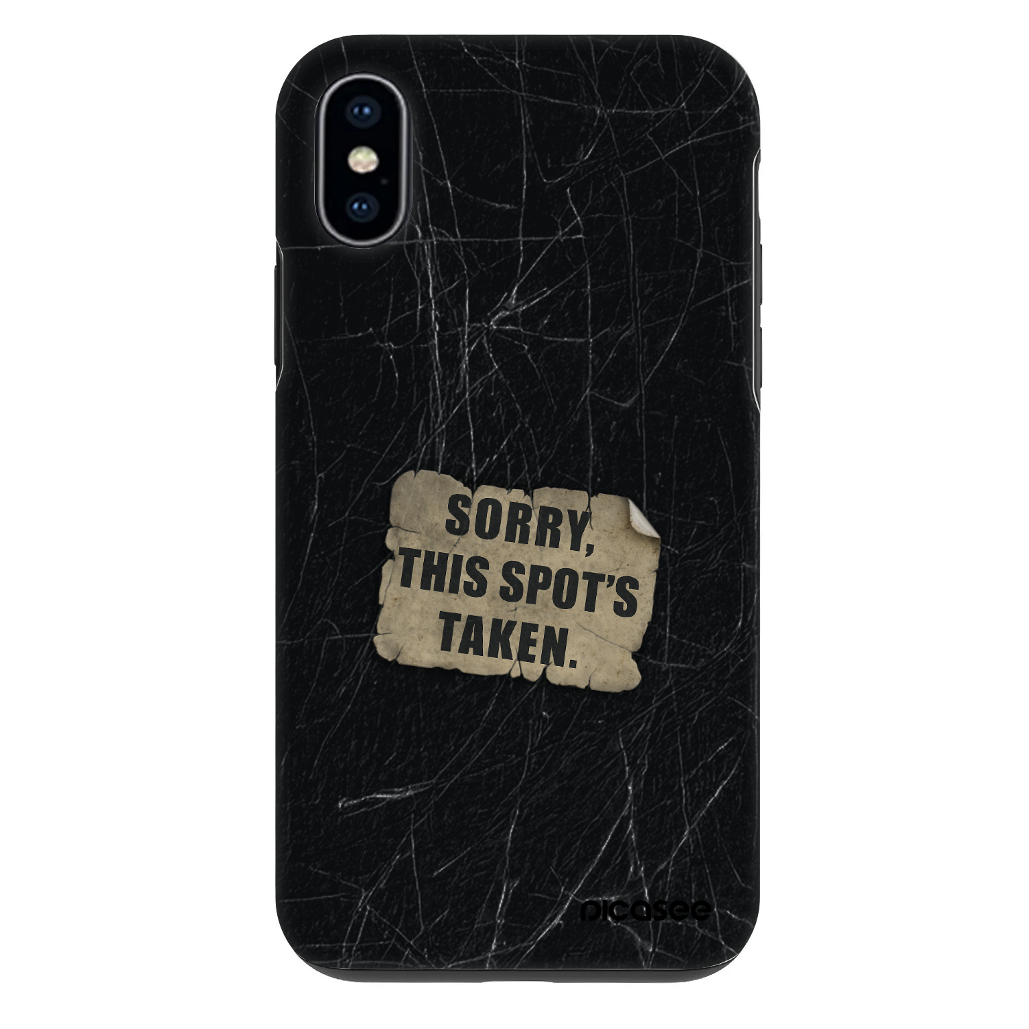 Picasee Fashion Case pro Apple iPhone X/XS - SORRY