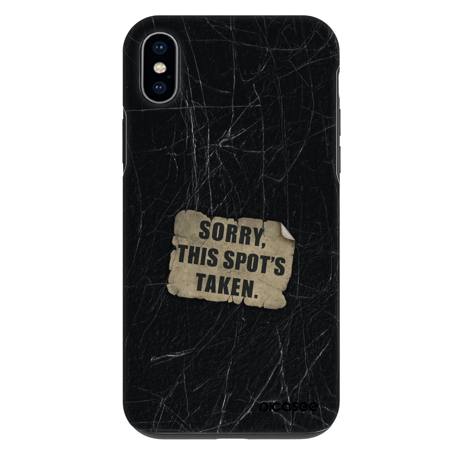 Picasee Fashion Case pro Apple iPhone XS Max - SORRY