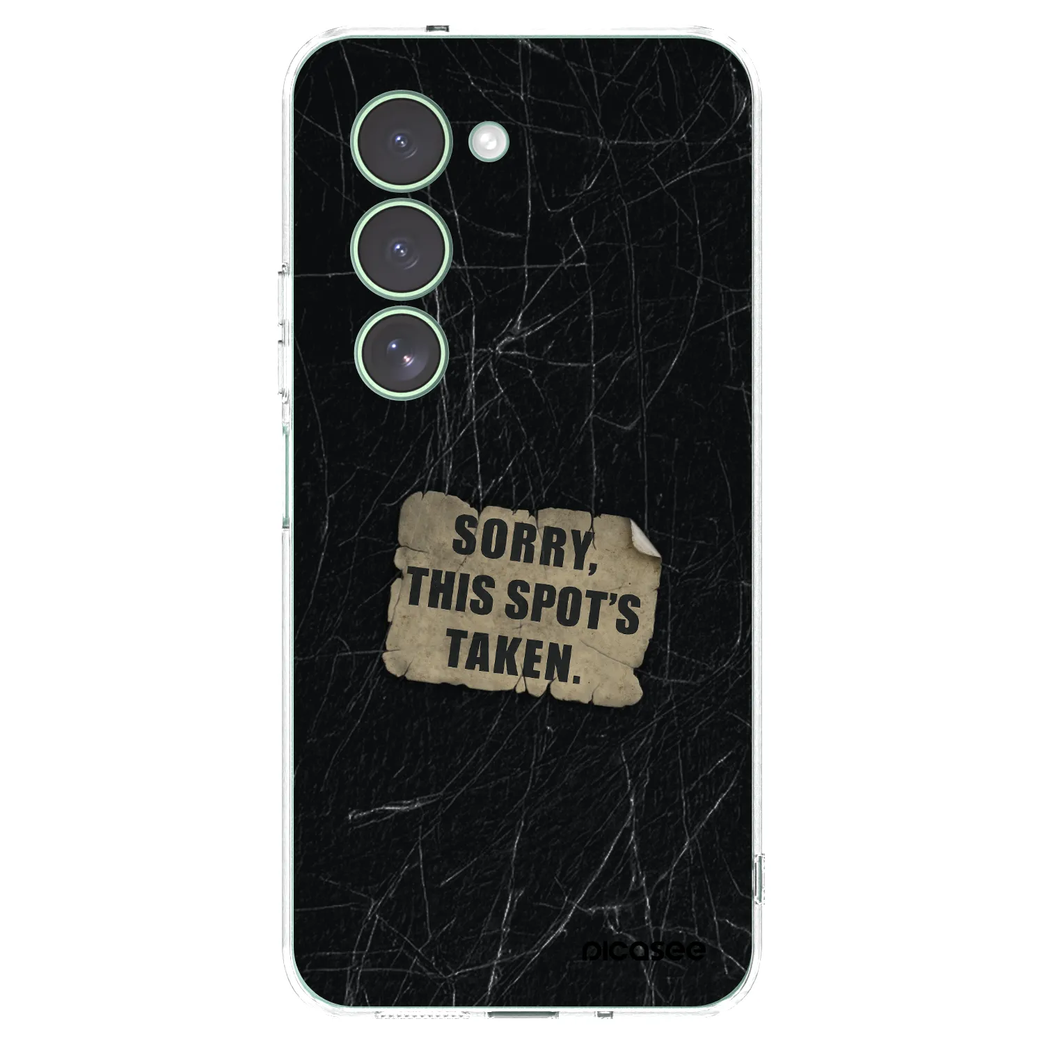 Picasee silikonový průhledný obal pro Xiaomi Redmi 15 5G - SORRY