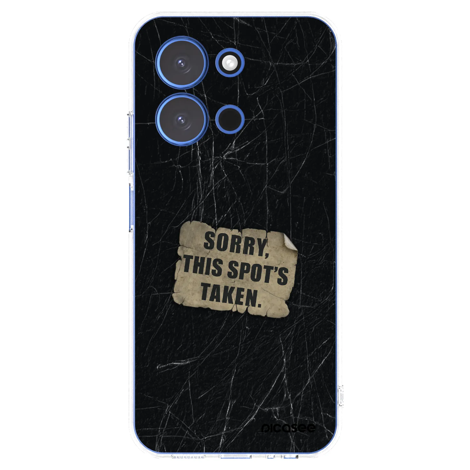 Picasee silikonový průhledný obal pro Xiaomi Redmi 15C 4G - SORRY