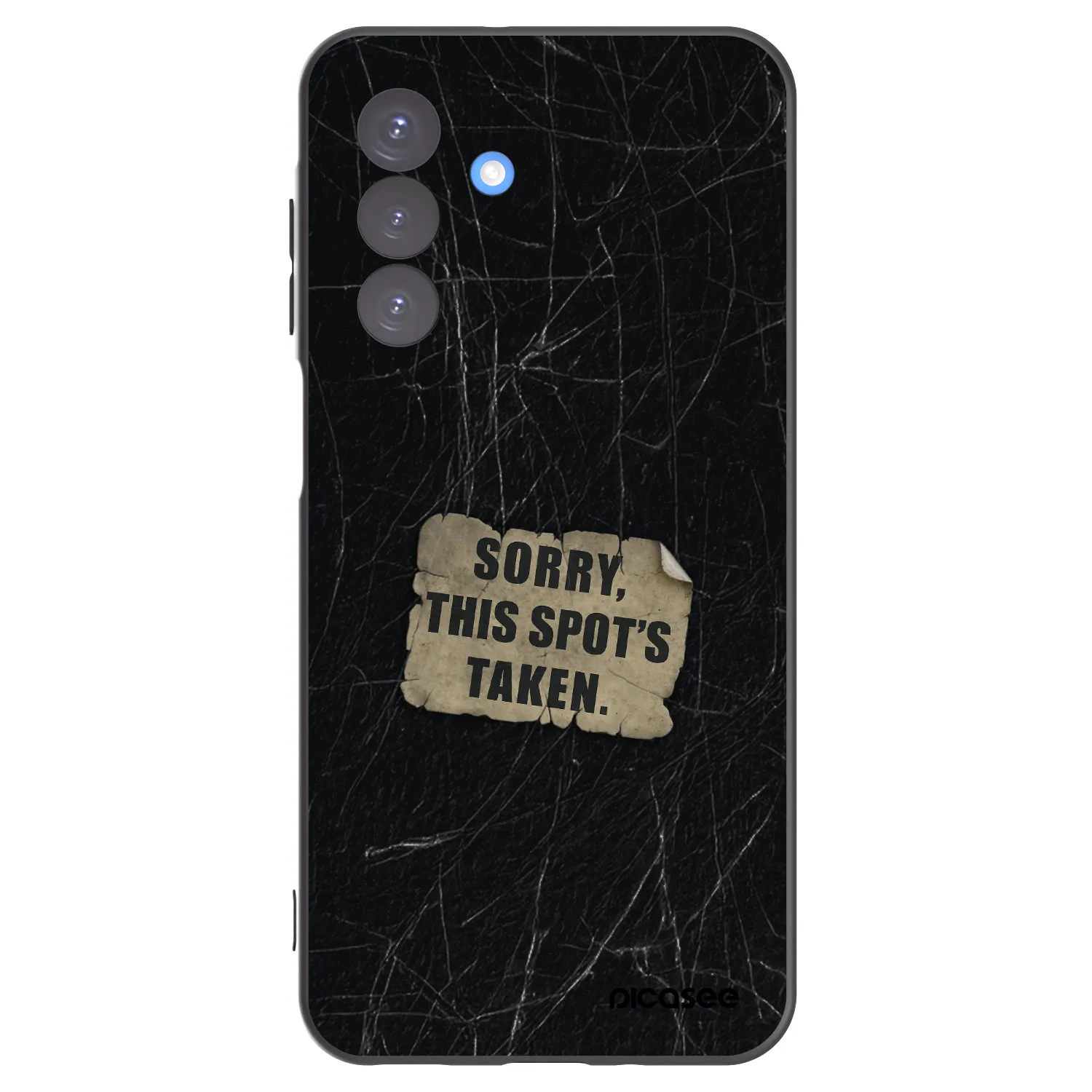 Picasee silikonový černý obal pro Samsung Galaxy A17 5G - SORRY