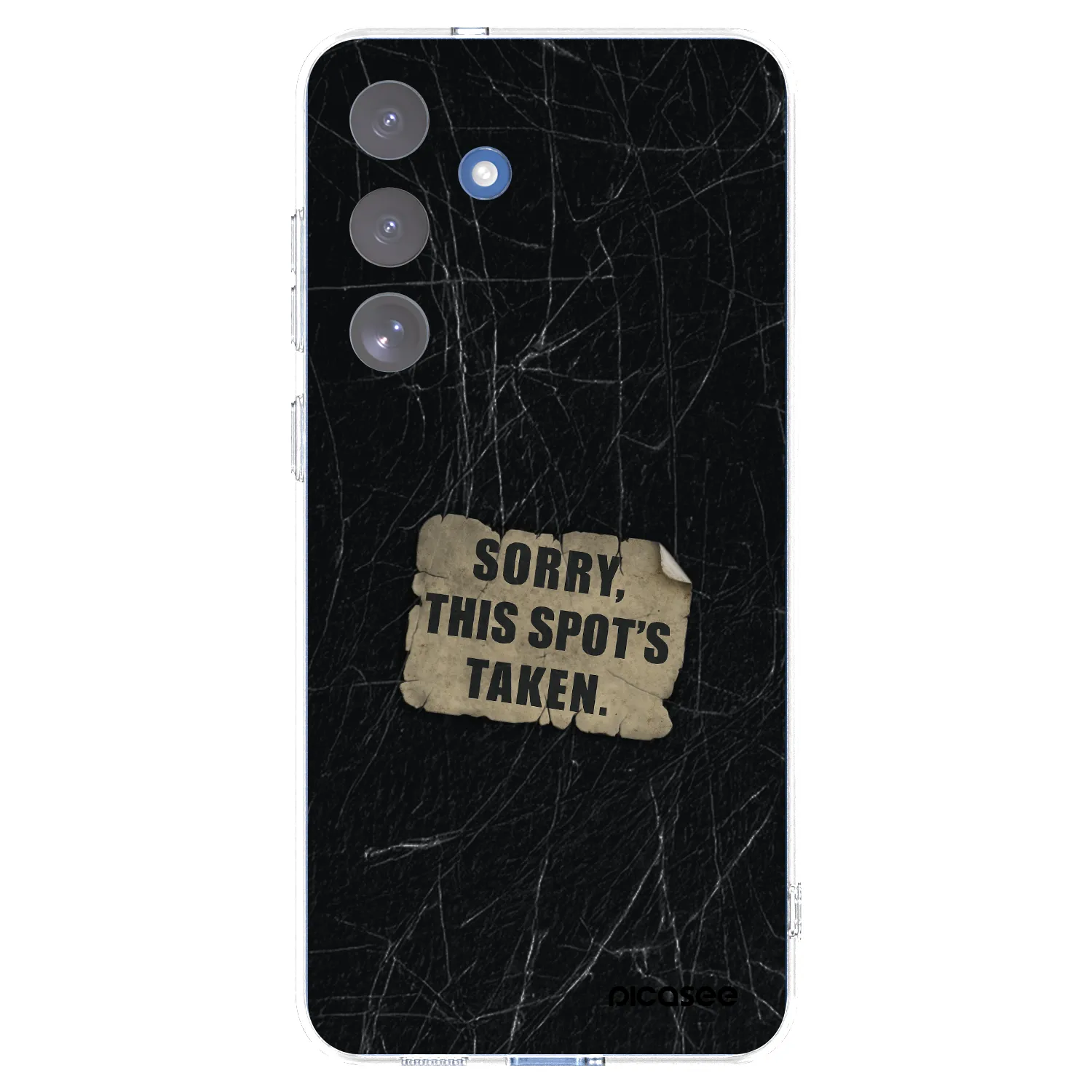 Picasee silikonový průhledný obal pro Samsung Galaxy S25 FE 5G - SORRY