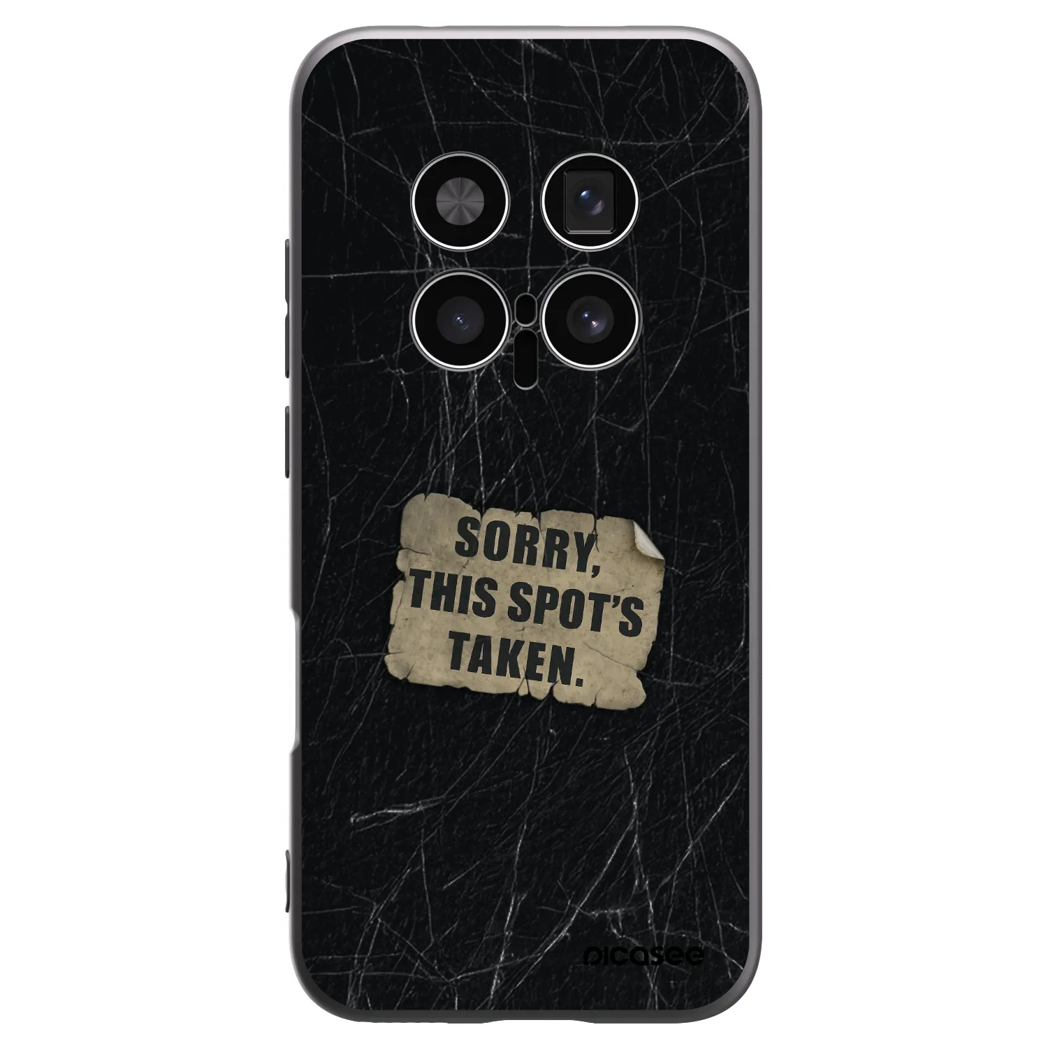 Picasee silikonový černý obal pro Honor Magic8 Pro 5G - SORRY
