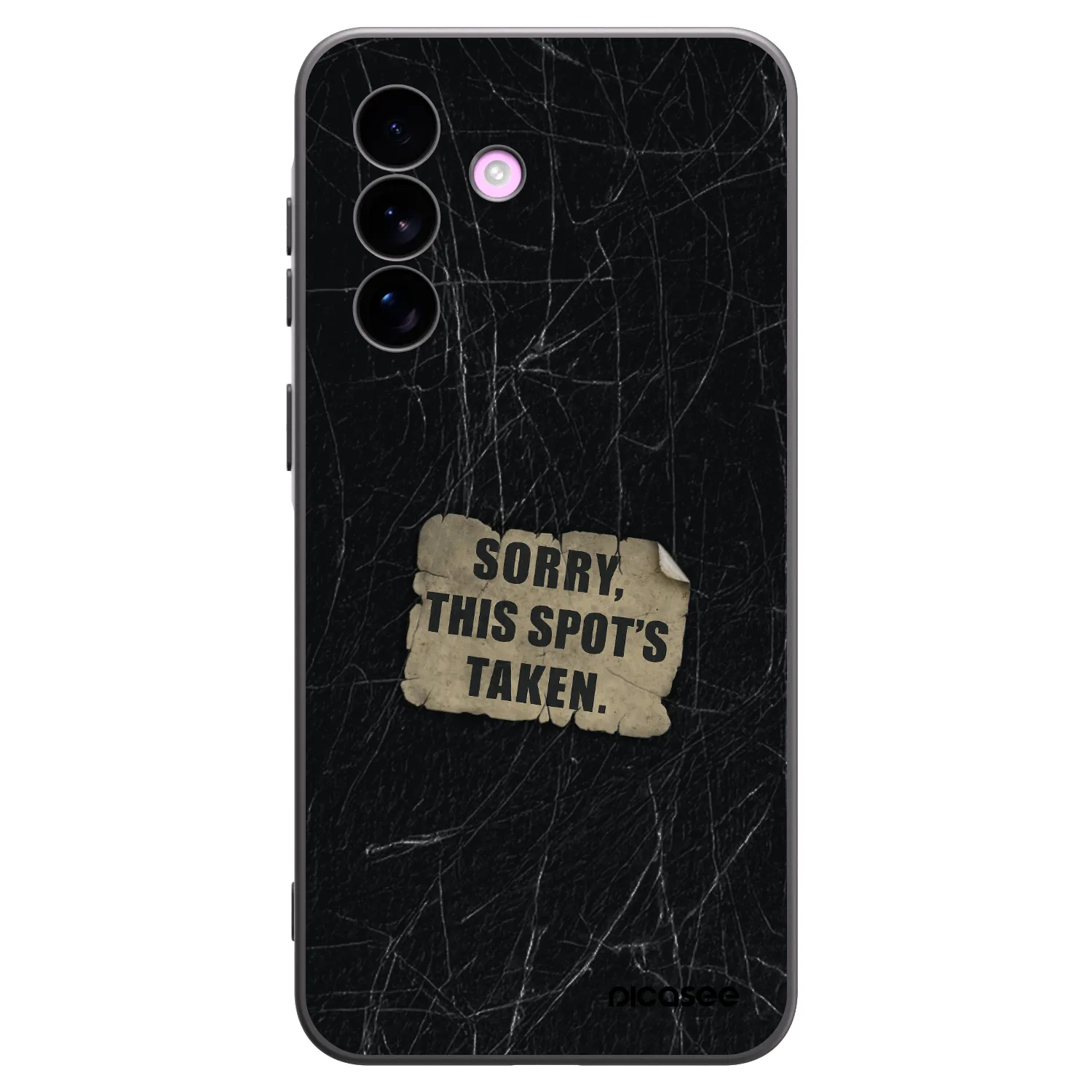 Picasee silikonový černý obal pro Samsung Galaxy A57 5G - SORRY