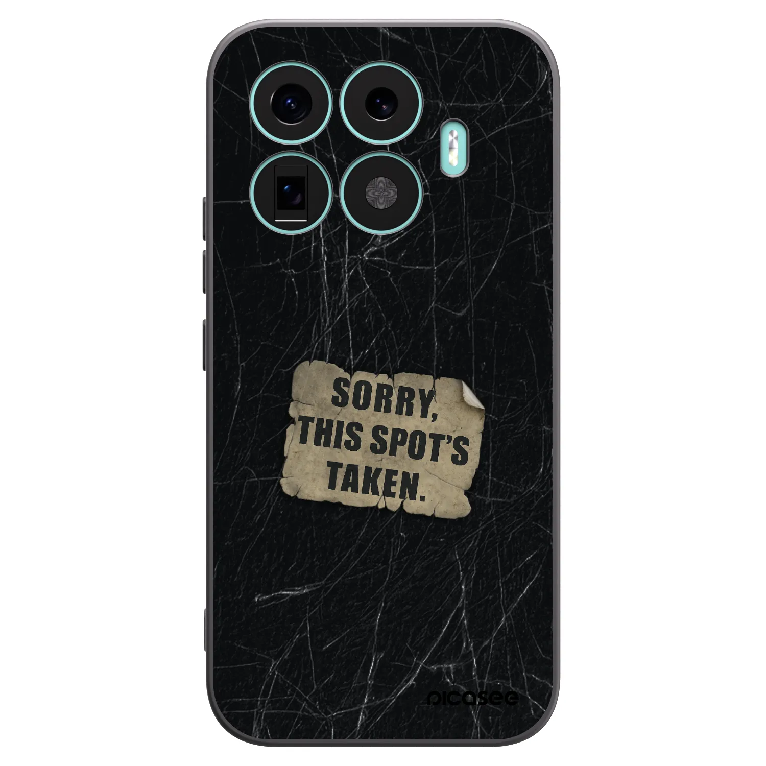 Picasee silikonový černý obal pro Xiaomi 17T - SORRY