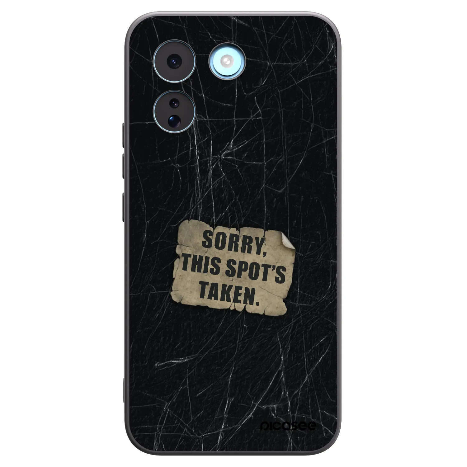 Picasee silikonový černý obal pro Xiaomi Redmi Note 17 Pro MAX 5G - SORRY
