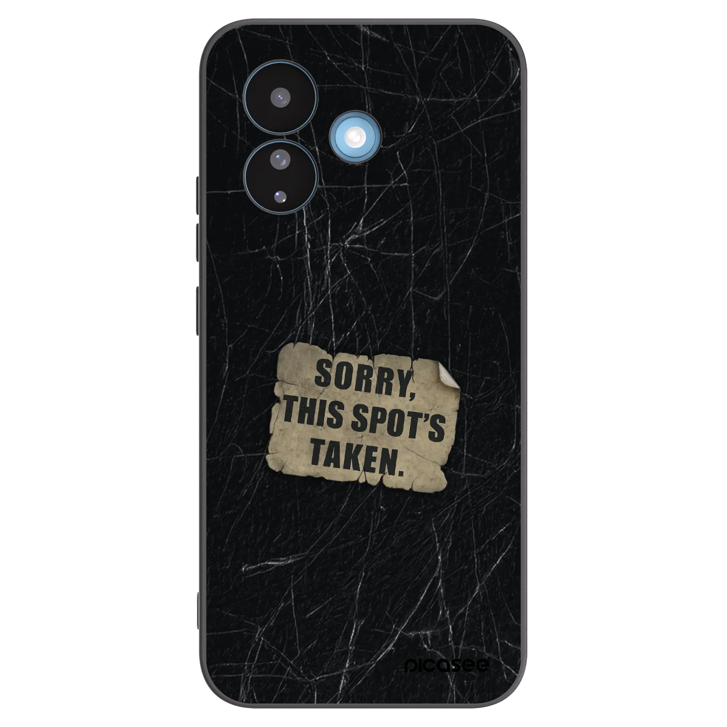 Picasee silikonový černý obal pro Xiaomi Redmi Note 17 Pro 5G - SORRY