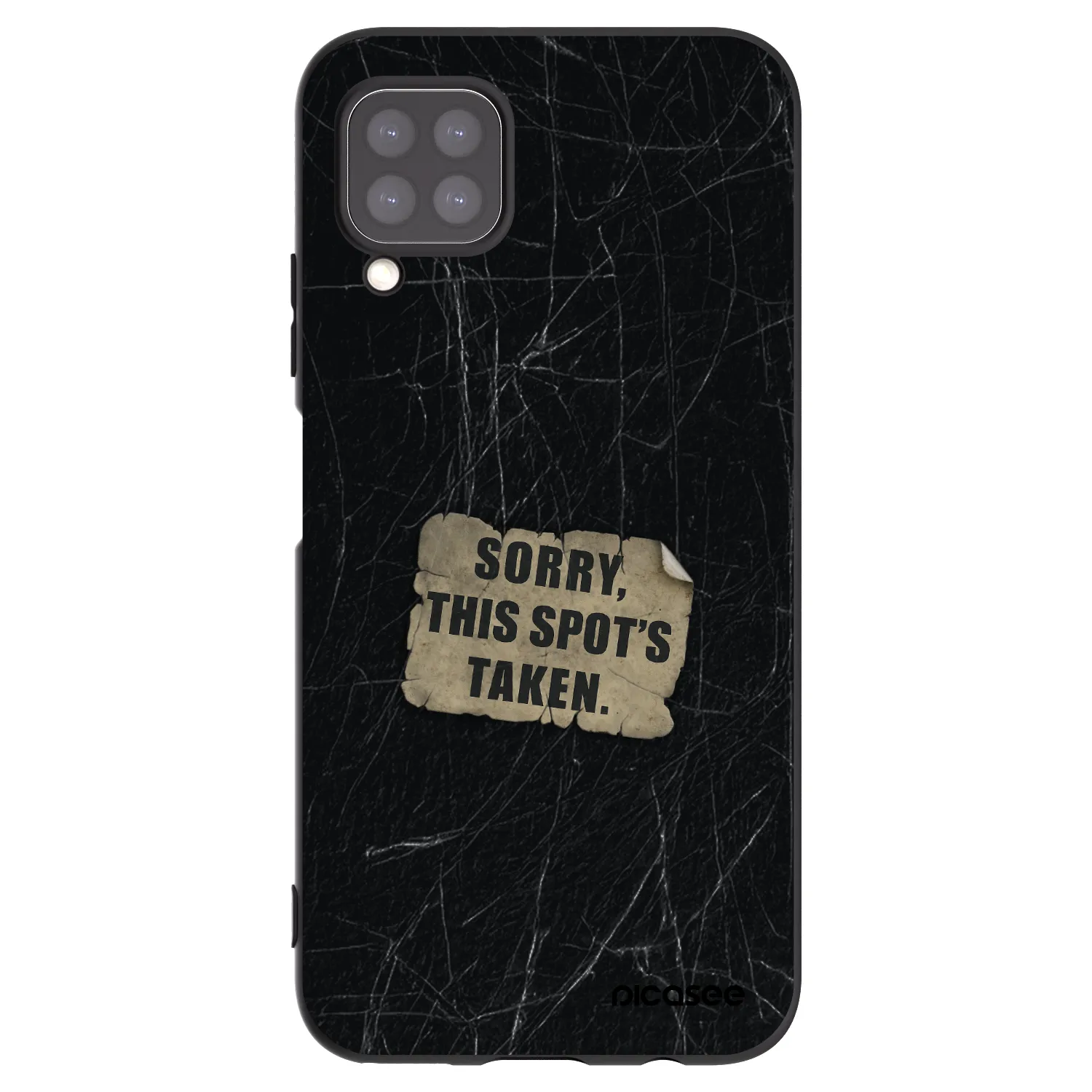 Picasee silikonový černý obal pro Huawei P40 Lite - SORRY