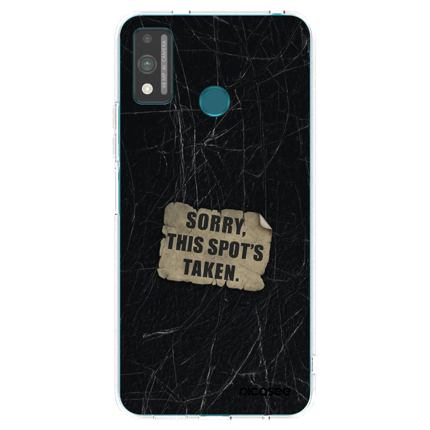 Picasee silikonový průhledný obal pro Honor 9X Lite - SORRY
