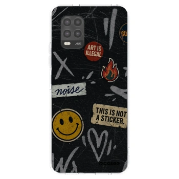 Picasee silikonový průhledný obal pro Xiaomi Mi 10 Lite - STICKERS x TAGS