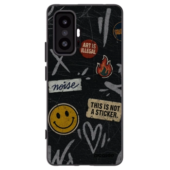 Picasee silikonový černý obal pro Xiaomi 11T - STICKERS x TAGS