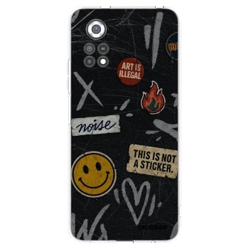 Picasee silikonový průhledný obal pro Xiaomi Poco X4 Pro 5G - STICKERS x TAGS