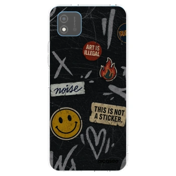 Picasee silikonový průhledný obal pro Realme C11 (2021) - STICKERS x TAGS