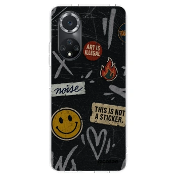 Picasee silikonový průhledný obal pro Huawei Nova 9 SE - STICKERS x TAGS