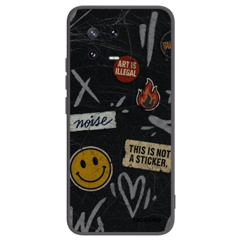 Picasee silikonový černý obal pro Xiaomi 13 Pro - STICKERS x TAGS
