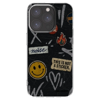 Picasee silikonový průhledný obal pro Apple iPhone 15 Pro - STICKERS x TAGS