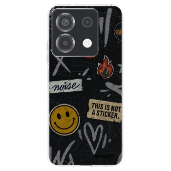 Picasee silikonový průhledný obal pro Xiaomi Poco X6 - STICKERS x TAGS
