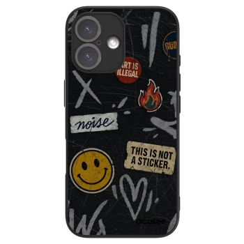 Picasee ULTIMATE CASE MagSafe pro Apple iPhone 16 - STICKERS x TAGS