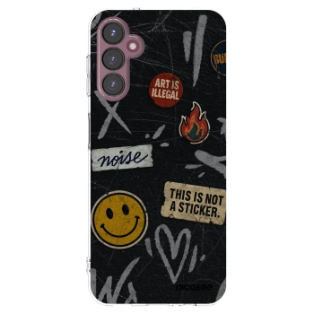 Picasee silikonový průhledný obal pro Samsung Galaxy A05s A057G - STICKERS x TAGS
