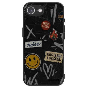 Picasee ULTIMATE CASE pro Apple iPhone 16e - STICKERS x TAGS