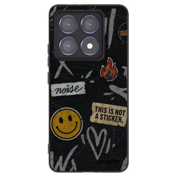 Picasee silikonový černý obal pro Xiaomi 14T Pro - STICKERS x TAGS