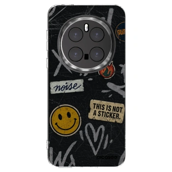 Picasee silikonový průhledný obal pro Honor Magic7 Pro 5G - STICKERS x TAGS