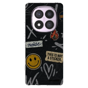 Picasee silikonový průhledný obal pro Xiaomi Redmi Note 14 Pro 4G - STICKERS x TAGS