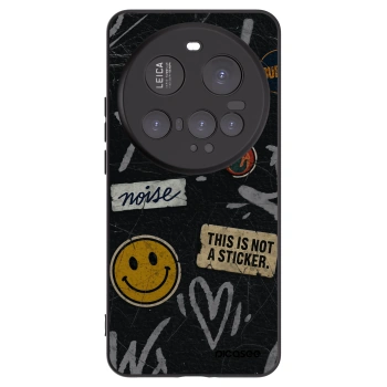 Picasee silikonový černý obal pro Xiaomi 15 Ultra - STICKERS x TAGS