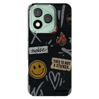 Picasee silikonový průhledný obal pro Honor 400 Lite 5G - STICKERS x TAGS