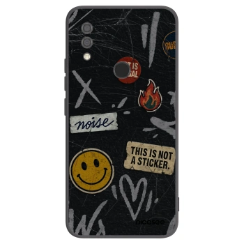 Picasee silikonový černý obal pro Xiaomi Redmi 7 - STICKERS x TAGS