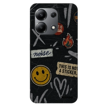 Picasee Fashion Case pro Xiaomi Redmi Note 13 4G - STICKERS x TAGS
