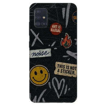 Obal pro Samsung Galaxy A51 A515F - STICKERS x TAGS