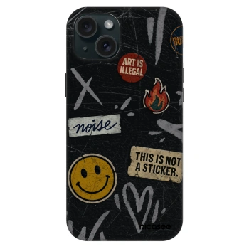 Obal pro Apple iPhone 15 Plus - STICKERS x TAGS