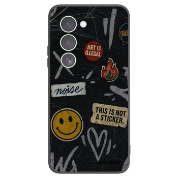 Picasee silikonový černý obal pro Xiaomi Redmi 15 5G - STICKERS x TAGS
