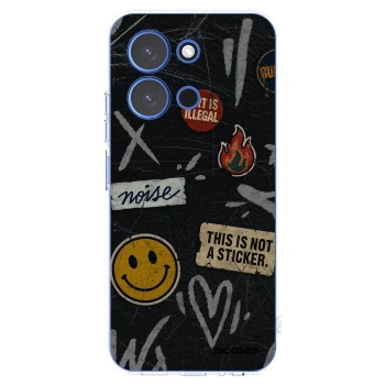 Picasee silikonový průhledný obal pro Xiaomi Redmi 15C 4G - STICKERS x TAGS