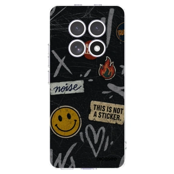 Picasee silikonový průhledný obal pro Xiaomi Redmi Note 15 - STICKERS x TAGS
