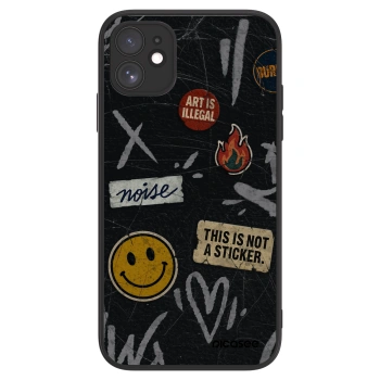 Picasee ULTIMATE CASE pro Apple iPhone 11 - STICKERS x TAGS