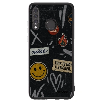 Picasee ULTIMATE CASE pro Huawei P30 Lite - STICKERS x TAGS