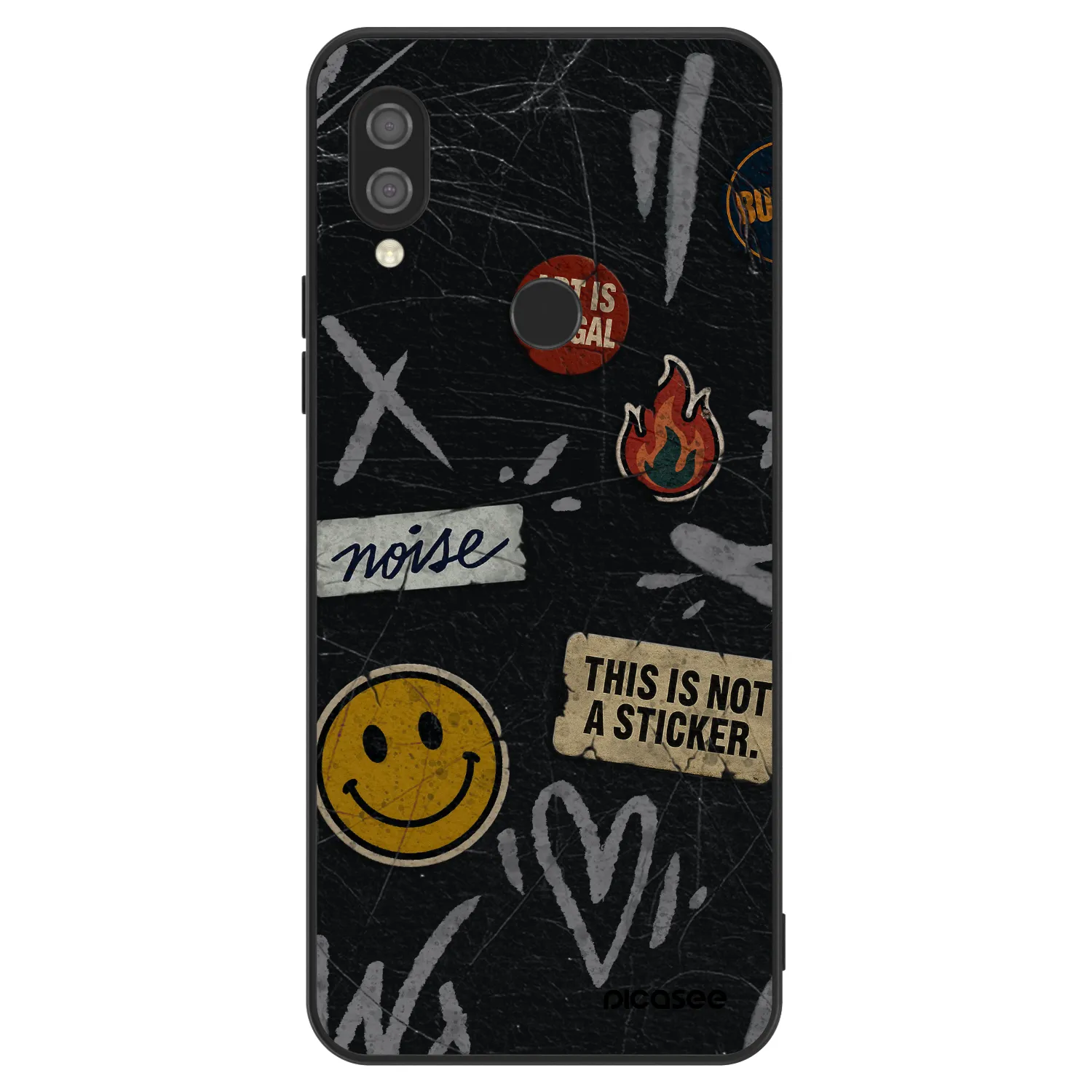 Picasee ULTIMATE CASE pro Xiaomi Redmi 7 - STICKERS x TAGS