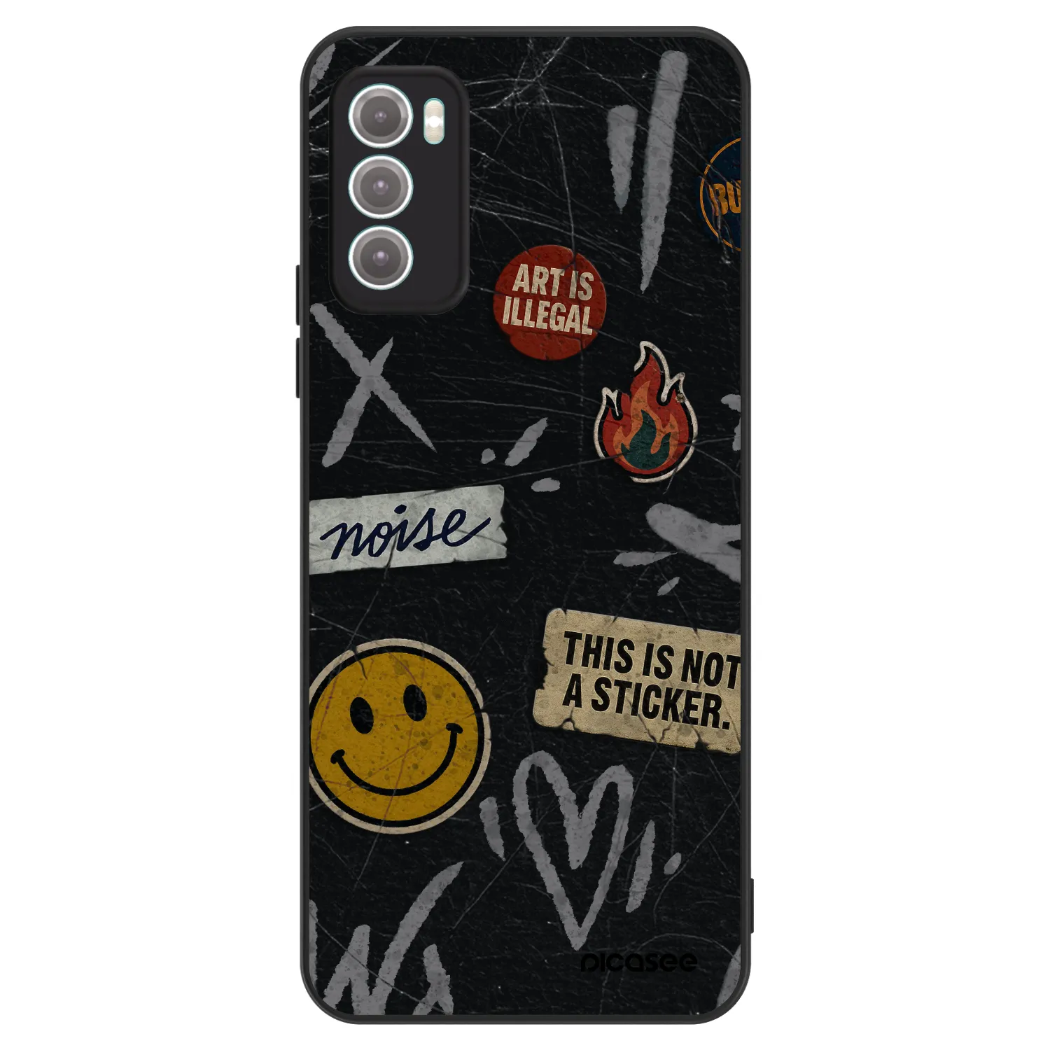 Picasee ULTIMATE CASE pro Motorola Moto G60 - STICKERS x TAGS